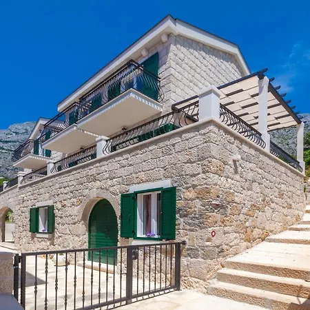 Rustic Nina - Dalmatian Stone Mansion Villa Tucepi