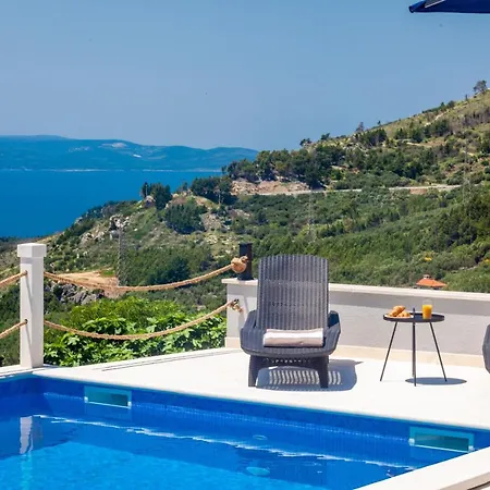 Rustic Nina - Dalmatian Stone Mansion Villa Tucepi