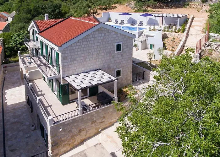 Rustic Nina - Dalmatian Stone Mansion 빌라