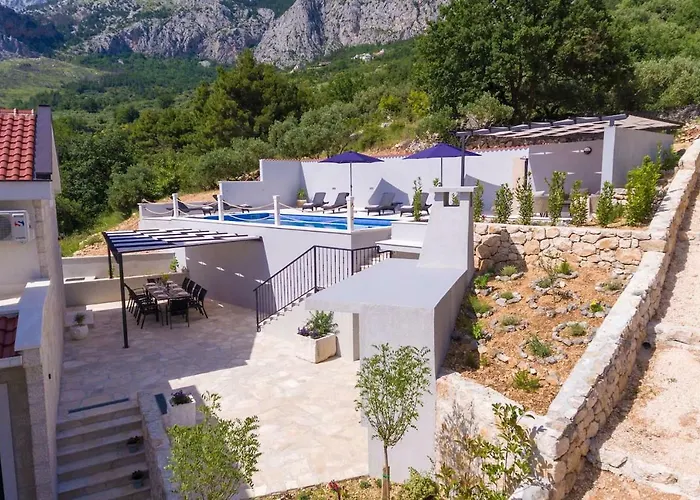 빌라 Rustic Nina - Dalmatian Stone Mansion